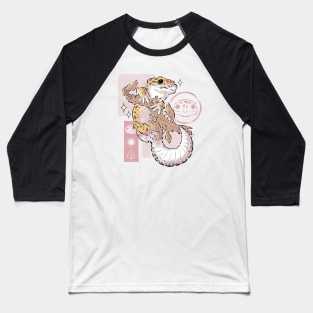 Leopard Gecko Baseball T-Shirt